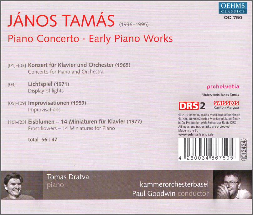 Tamas Piano Back